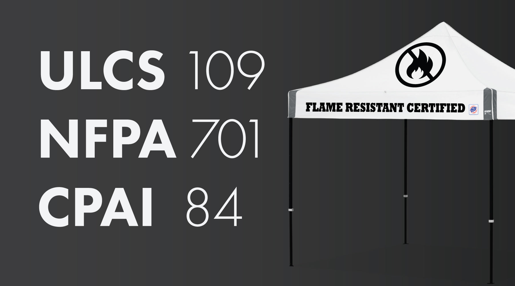 Canopy fire-resistance standards and certification guide for Canadian vendors