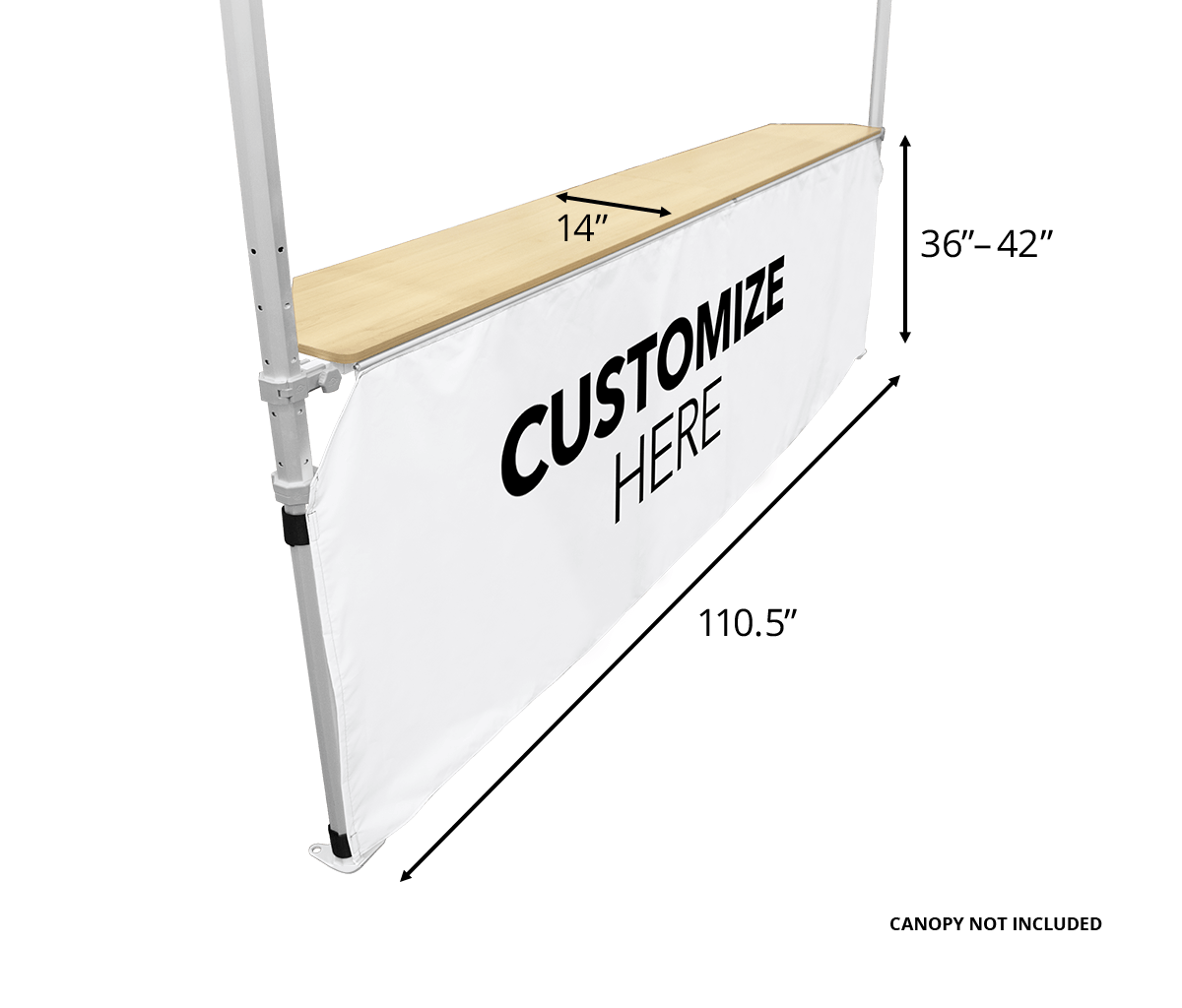 Custom Canopy Counter/Bar Top