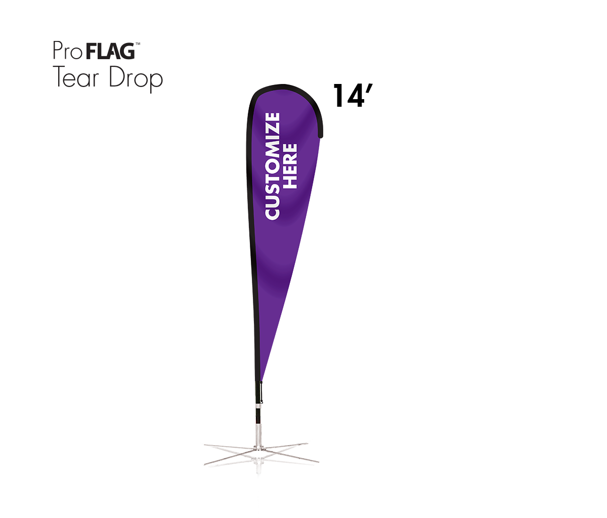 Tear Drop Flag