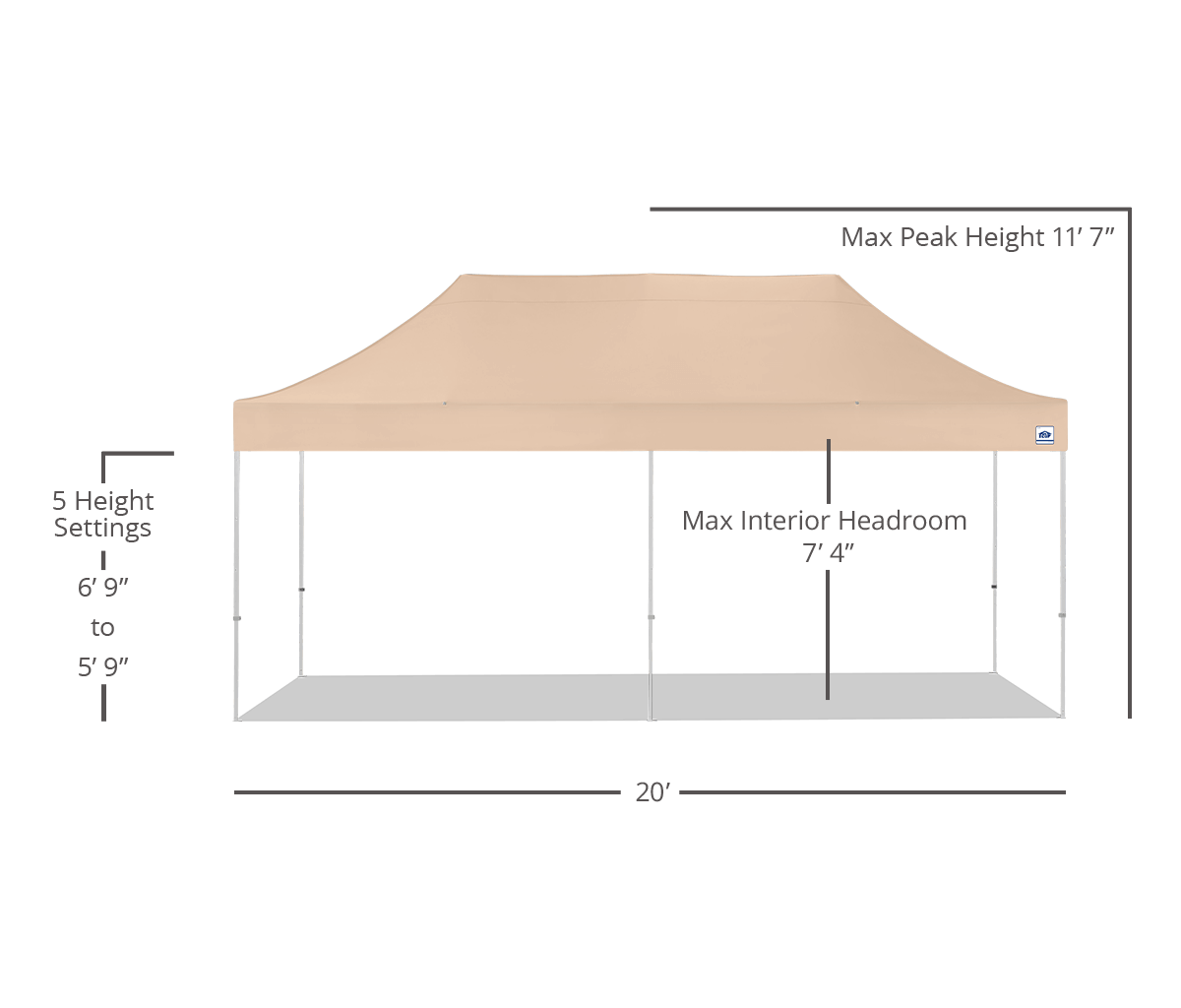 Eclipse® 10' x 20' Canopy