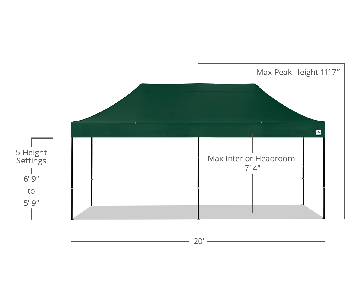 Eclipse® 10' x 20' Canopy