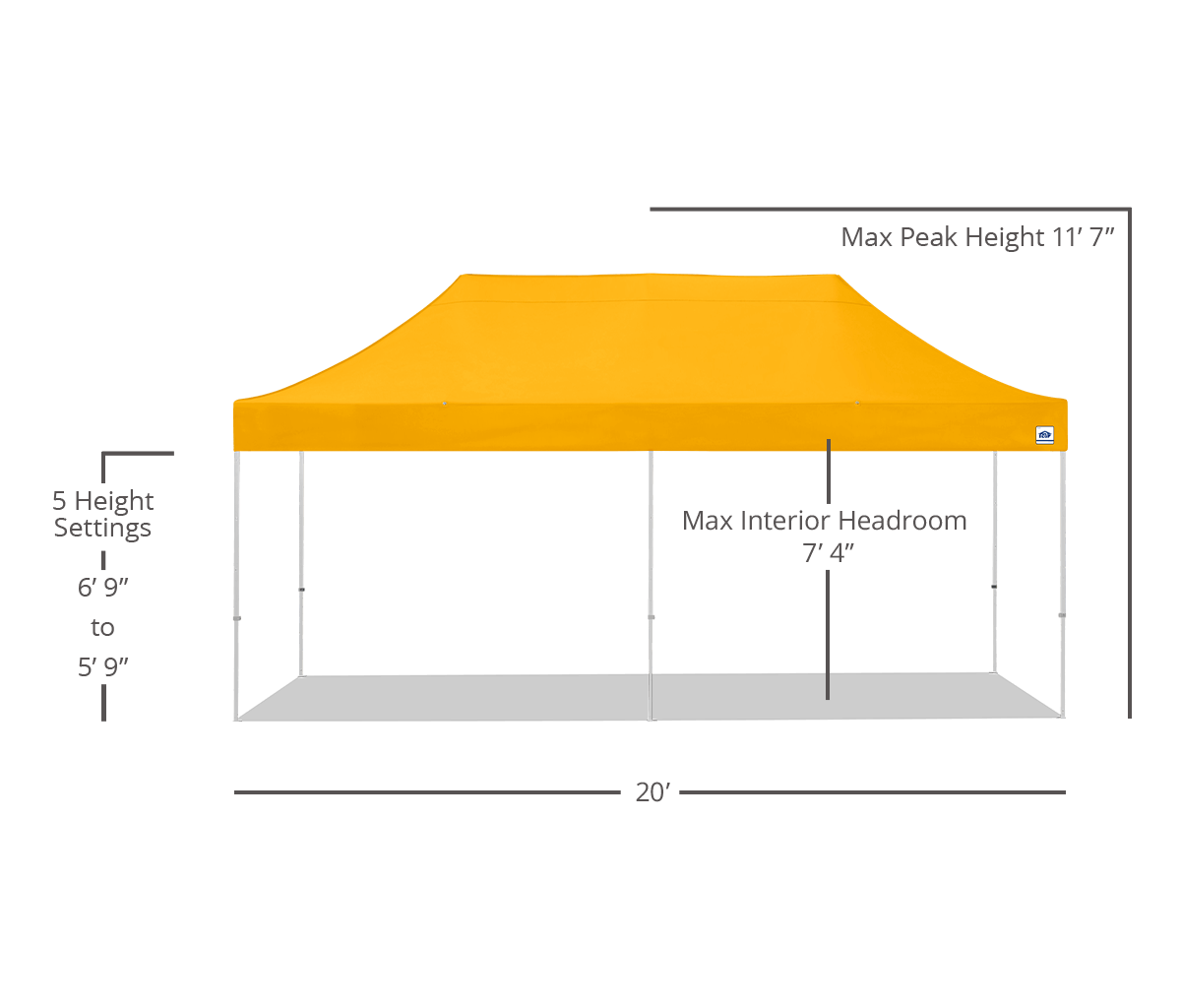 Eclipse® 10' x 20' Canopy