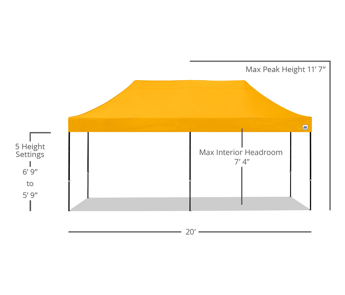 Eclipse® 10' x 20' Canopy