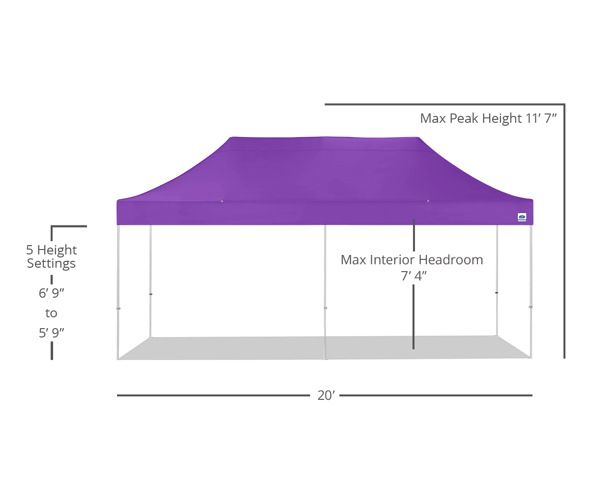 Eclipse® 10' x 20' Canopy