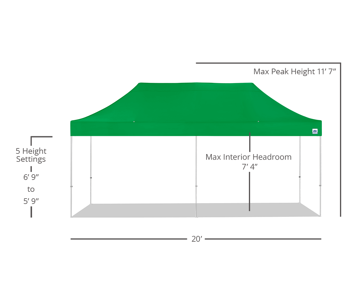 Eclipse® 10' x 20' Canopy
