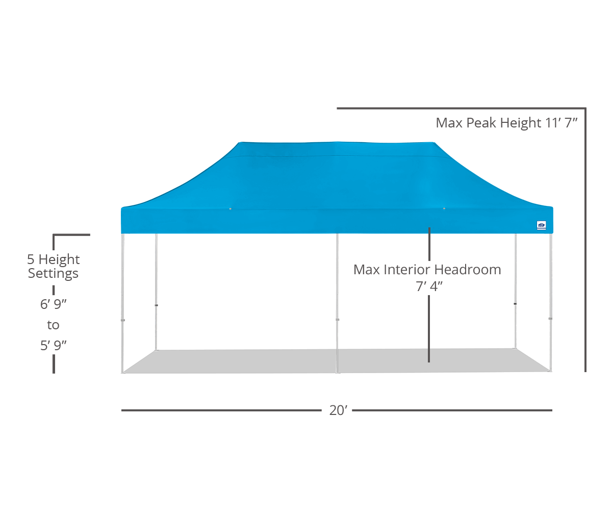 Eclipse® 10' x 20' Canopy