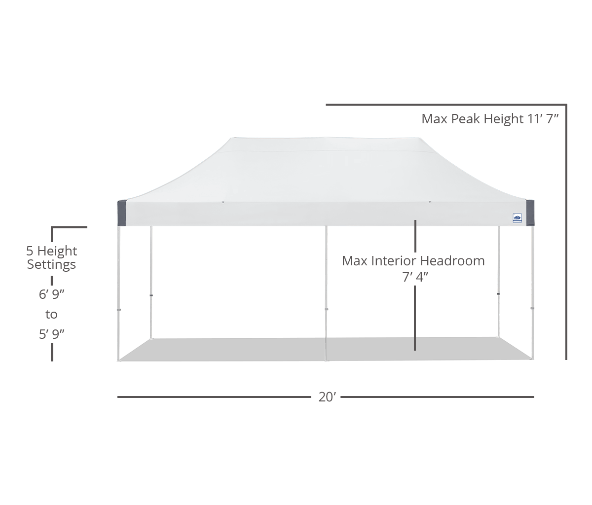 Eclipse® 10' x 20' Canopy