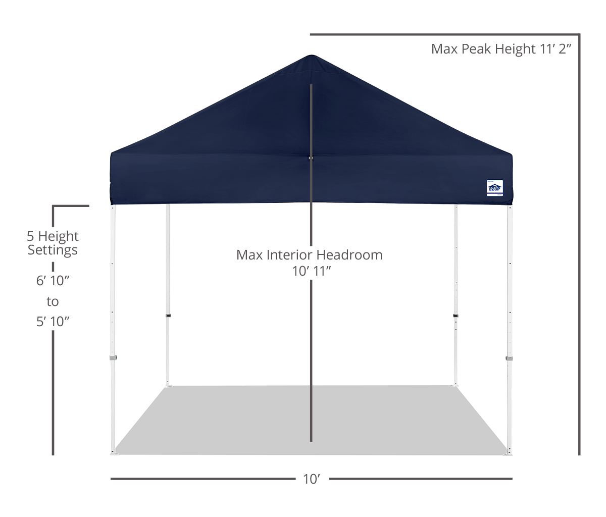 Eclipse® MAX 10' x 10' Canopy