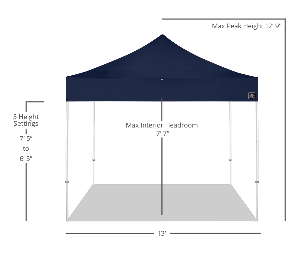 Endeavor® 13’ x 13’ Canopy