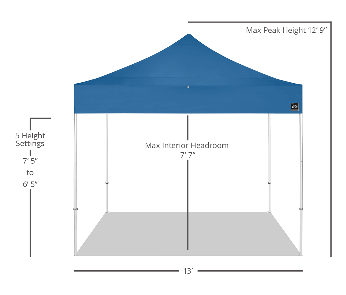 Endeavor® 13’ x 13’ Canopy