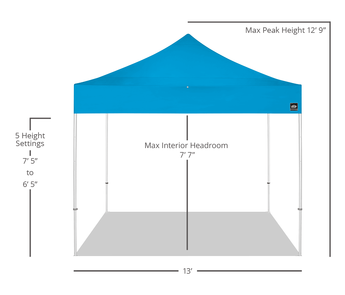 Endeavor® 13’ x 13’ Canopy