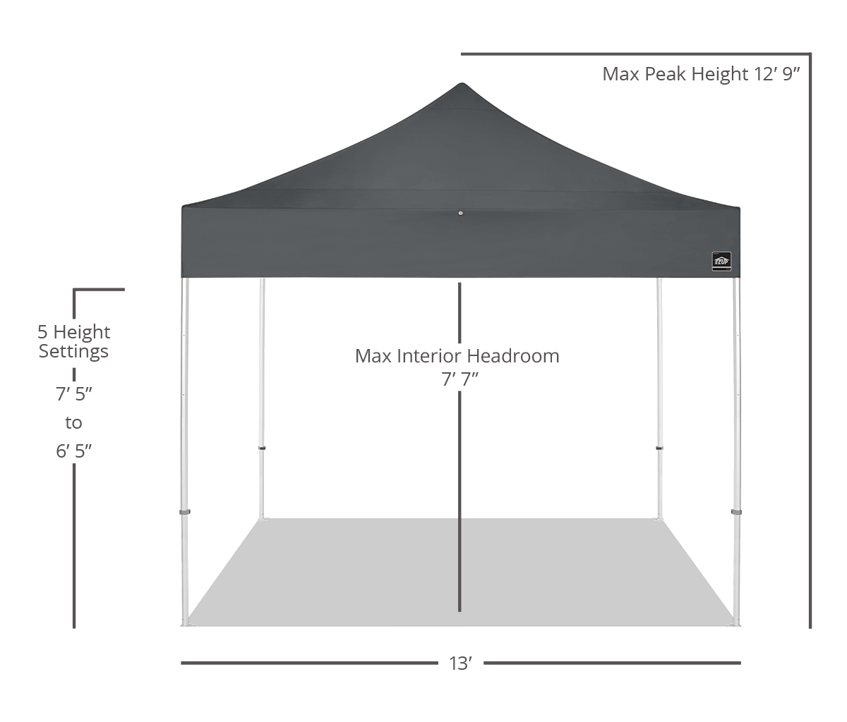 Endeavor® 13’ x 13’ Canopy