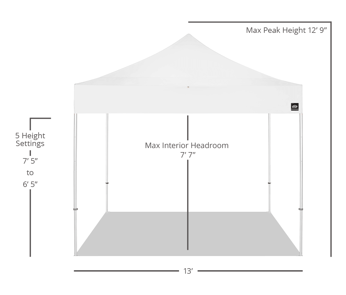 Endeavor® 13’ x 13’ Canopy