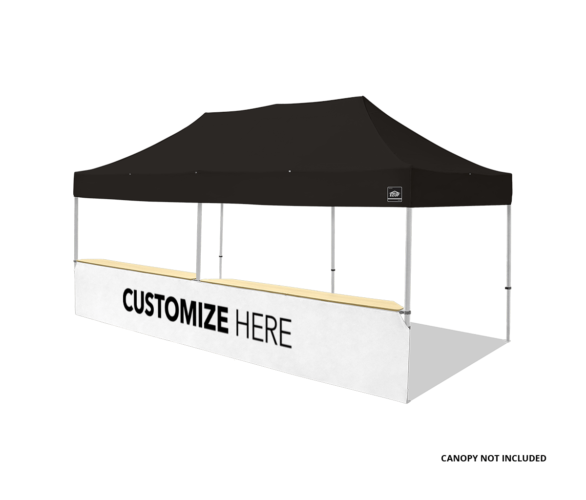 Canopy Counter/Bar Top 42" - Square Leg 20' White