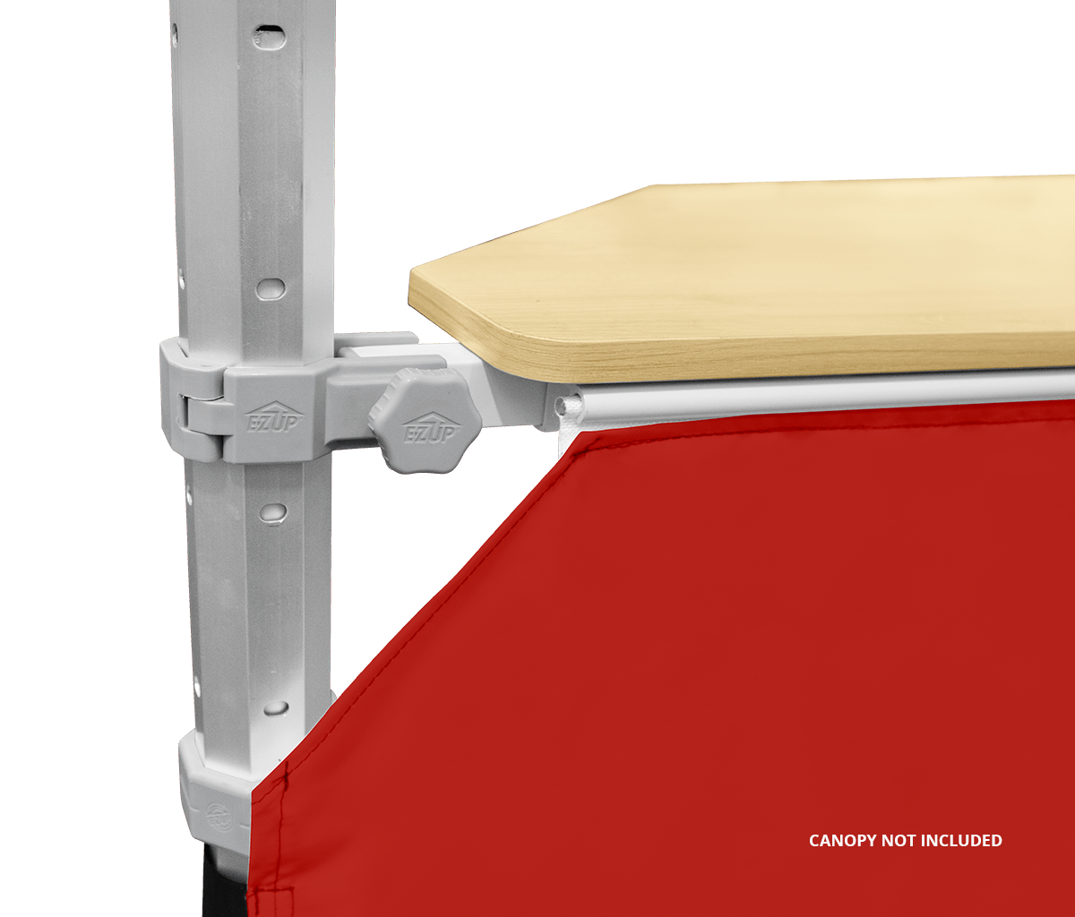 Canopy Counter/Bar Top 42" - Square Leg 20' Red