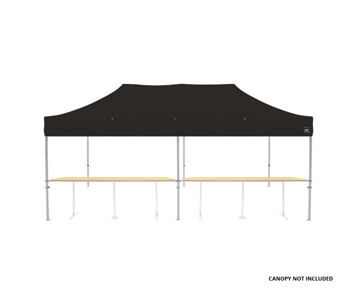 Canopy Counter/Bar Top 42" - Square Leg 20' White