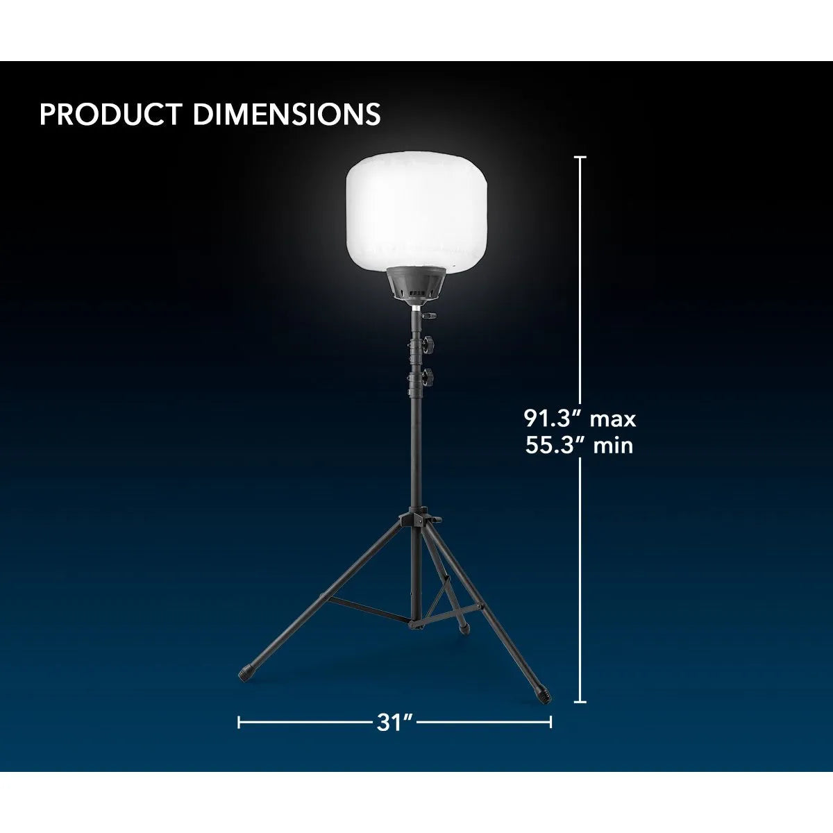 SKYFUZE® 150W LED Balloon Light Kit