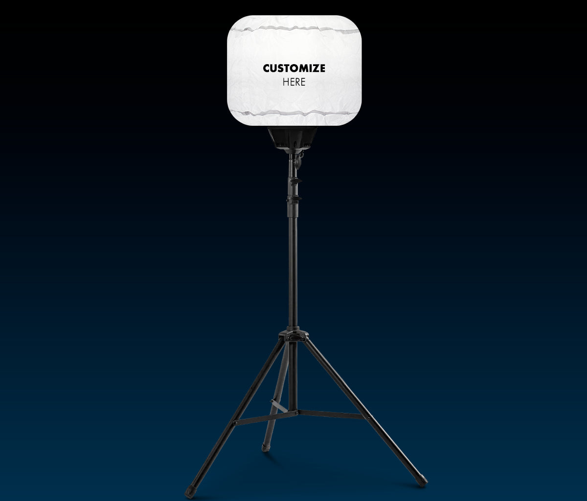 Custom SKYFUZE® Balloon Light Tripod Kit