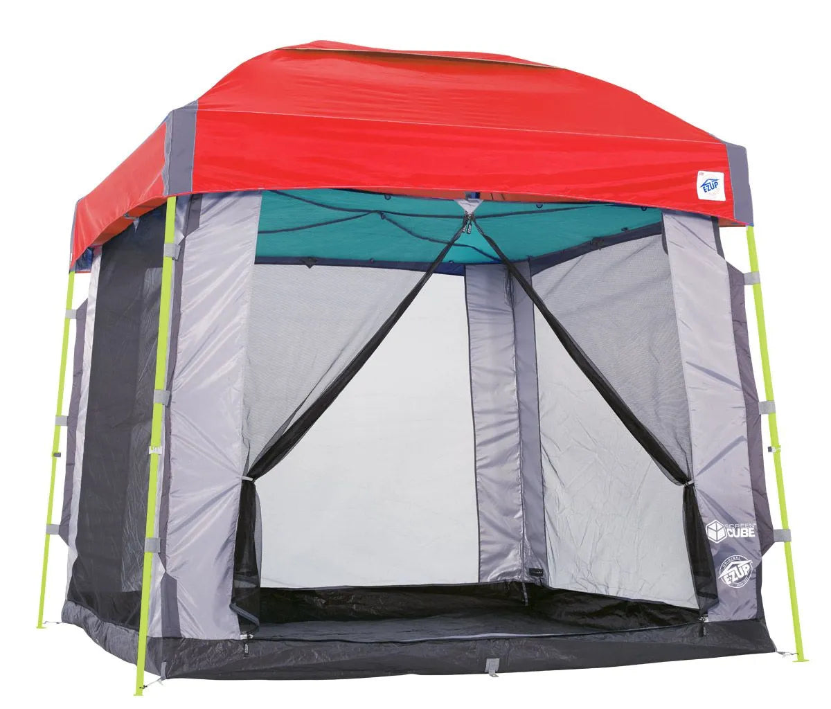 Screen Cube, 10' Angled Leg