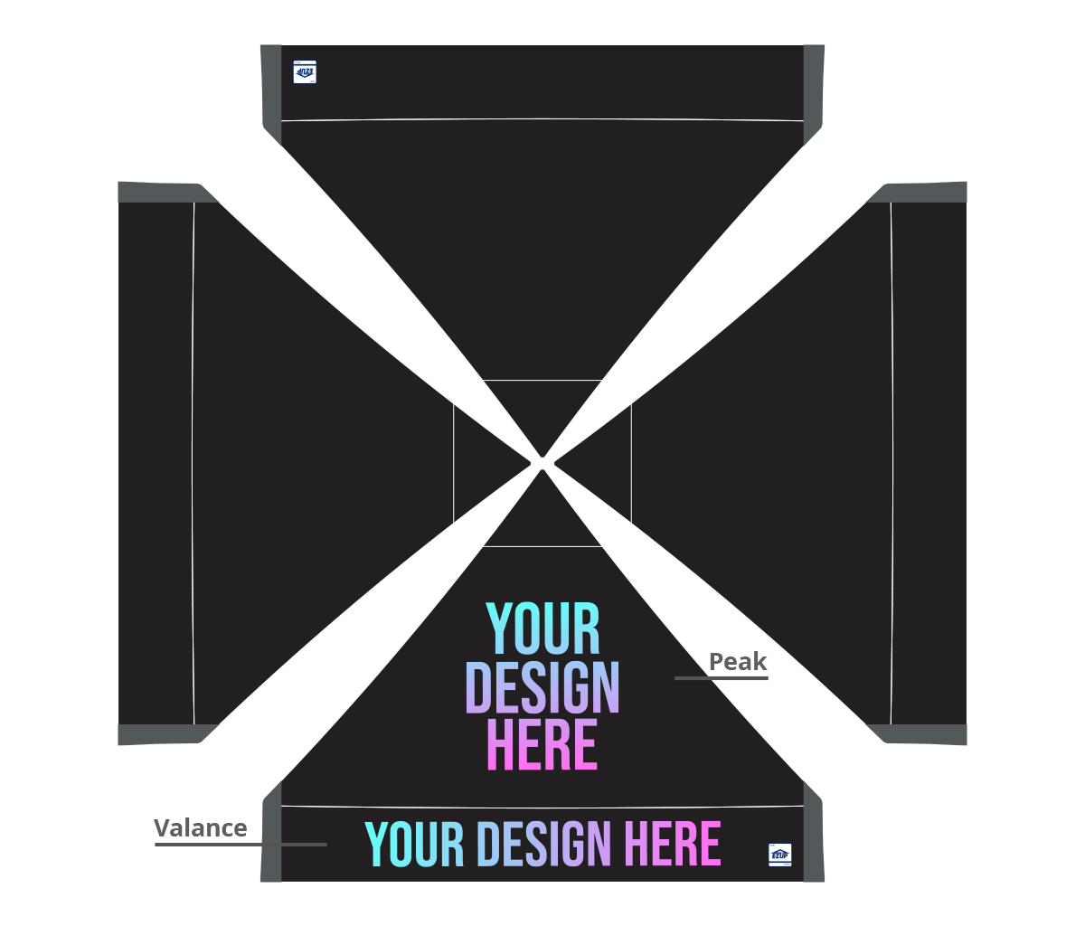 Custom Eclipse® 10' x 10' Canopy