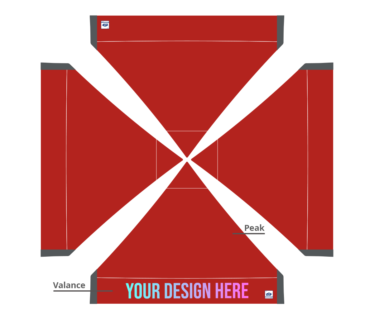 Custom Eclipse® 10' x 10' Canopy