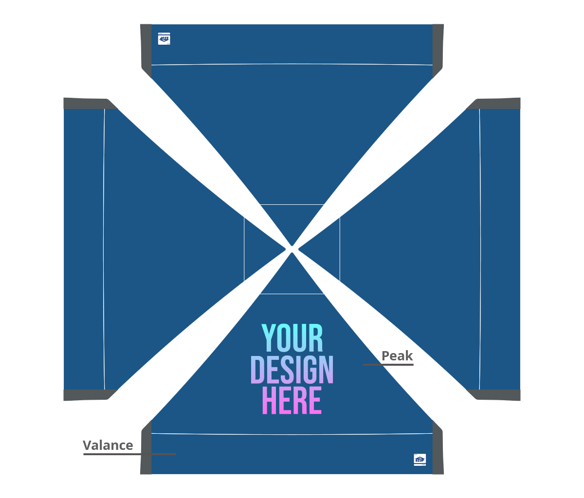 Custom Eclipse® 10' x 10' Canopy