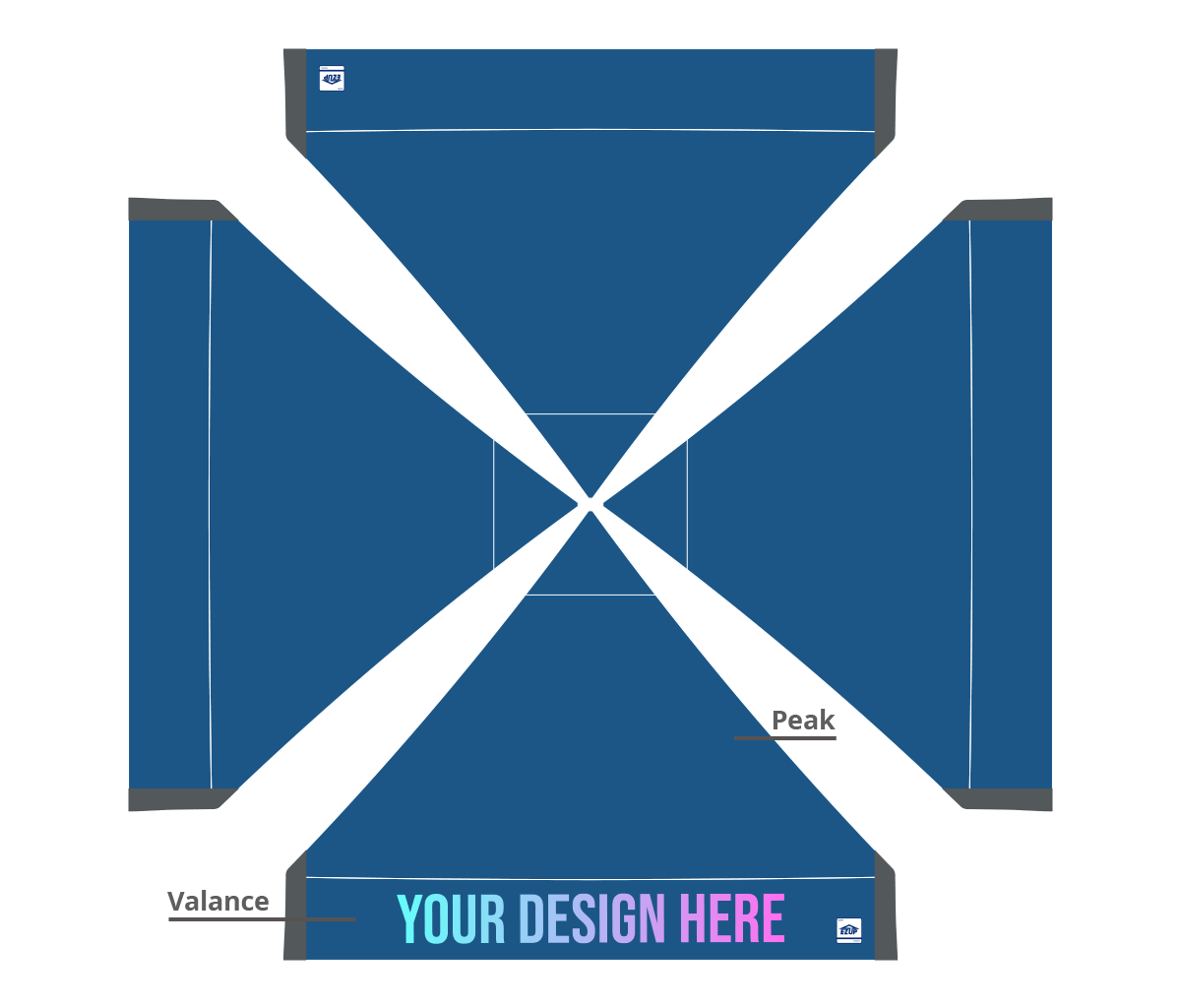 Custom Eclipse® 10' x 10' Canopy