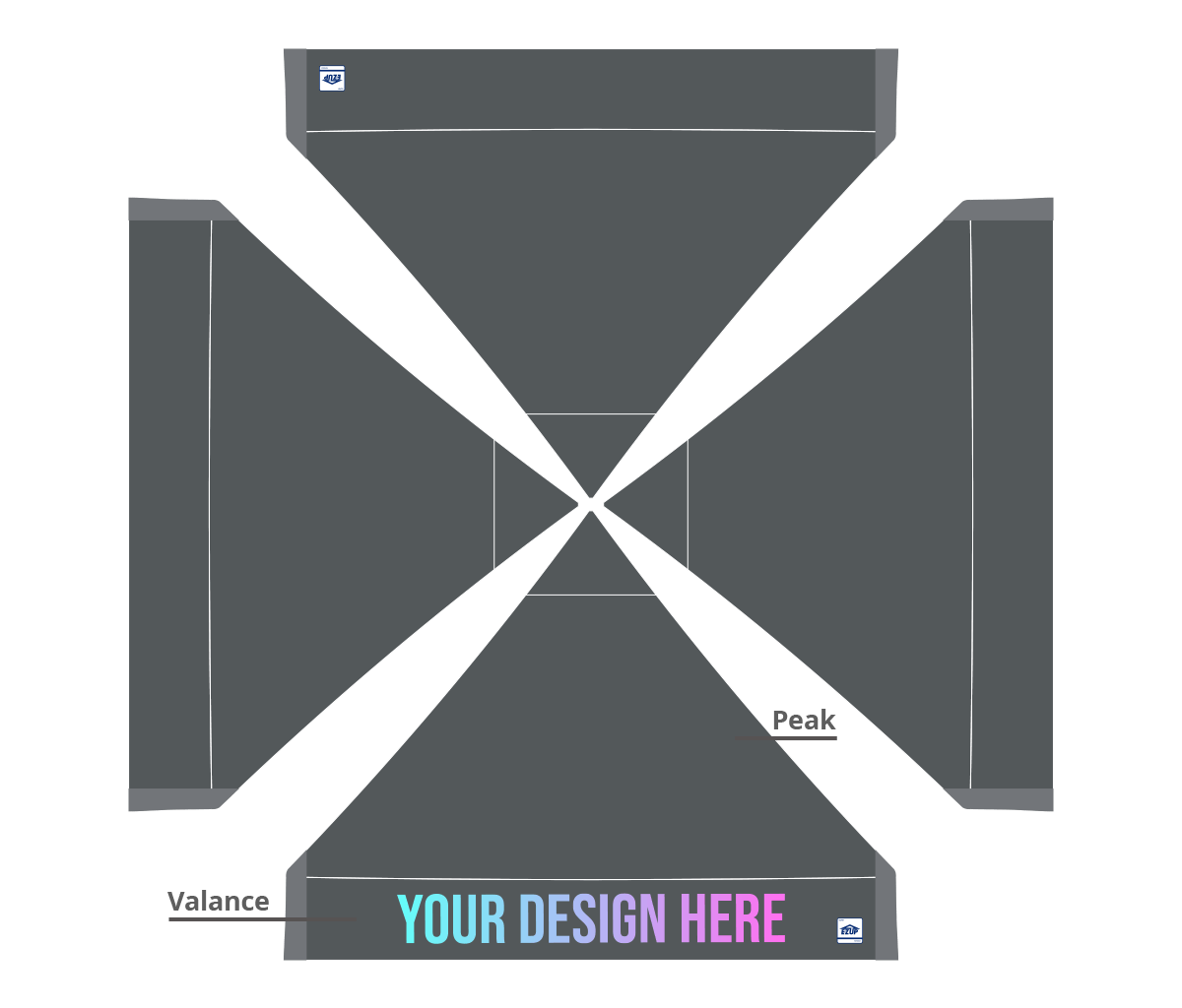 Custom Eclipse® 10' x 10' Canopy