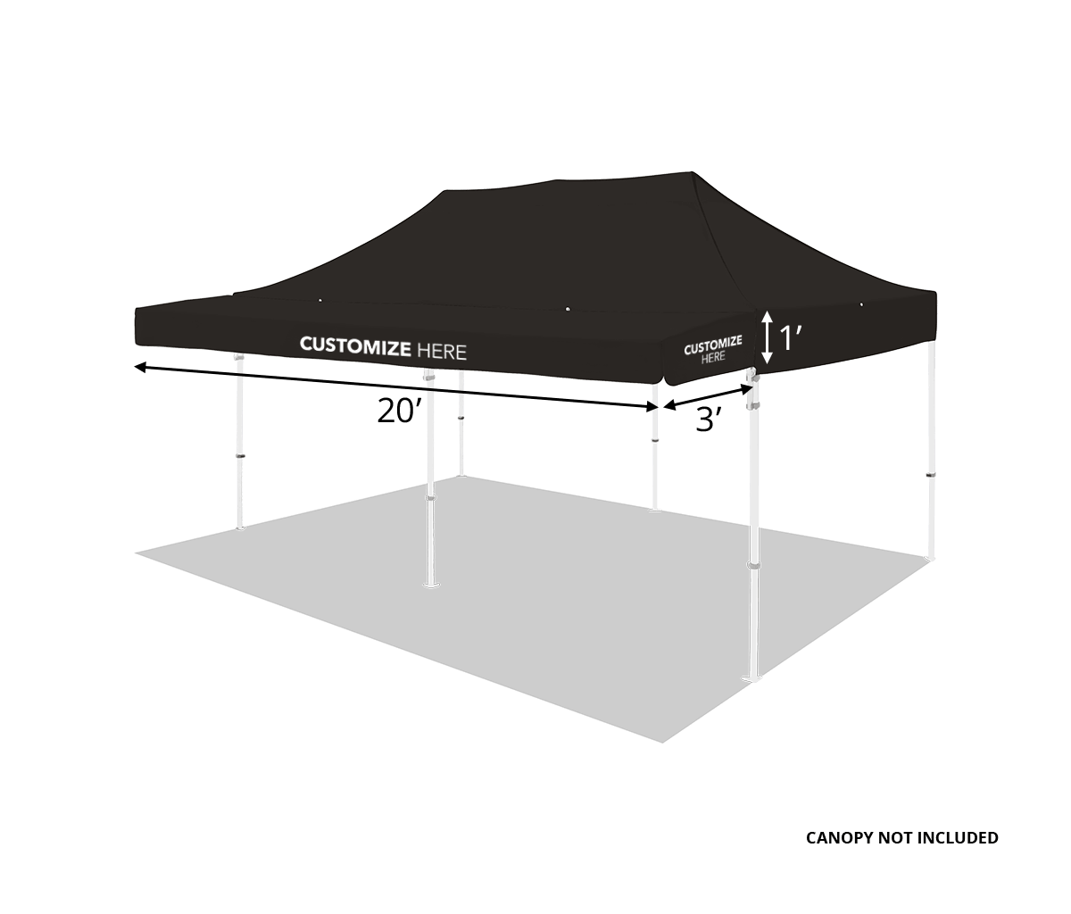 Custom Canopy Awning 20'