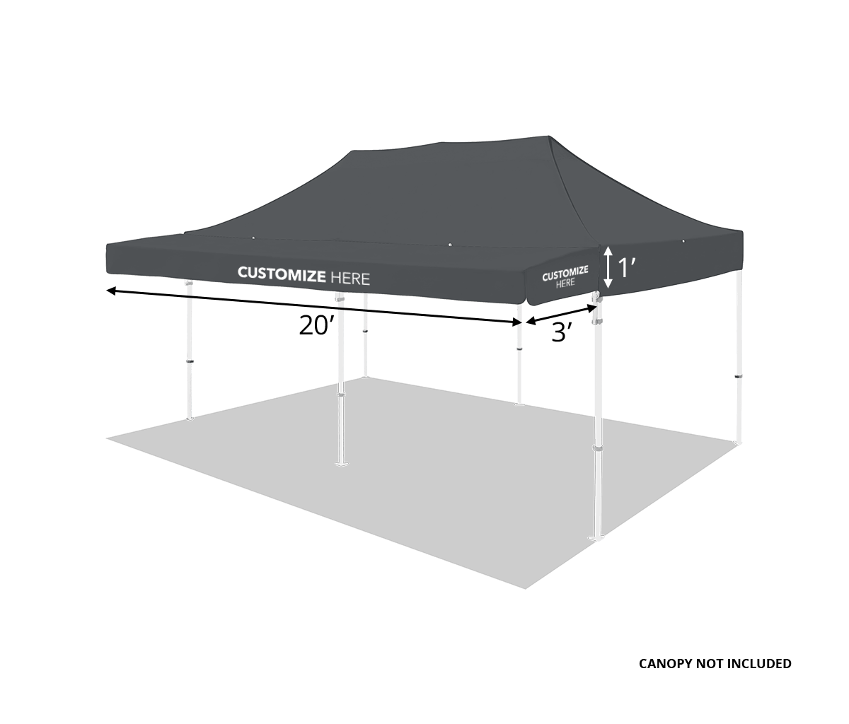 Custom Canopy Awning 20'