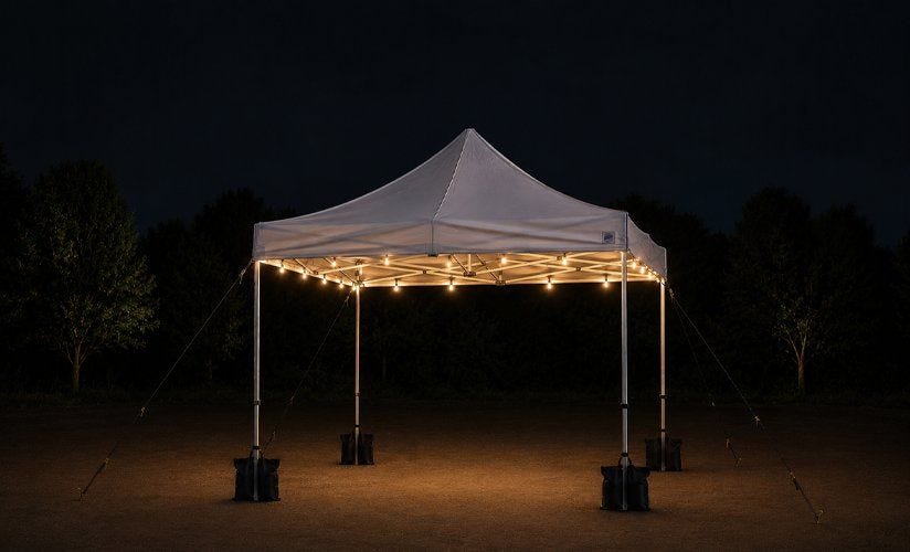 Can You Leave a Pop-Up Canopy Up Overnight? Risks, Rules, and What Vendors Need to Know