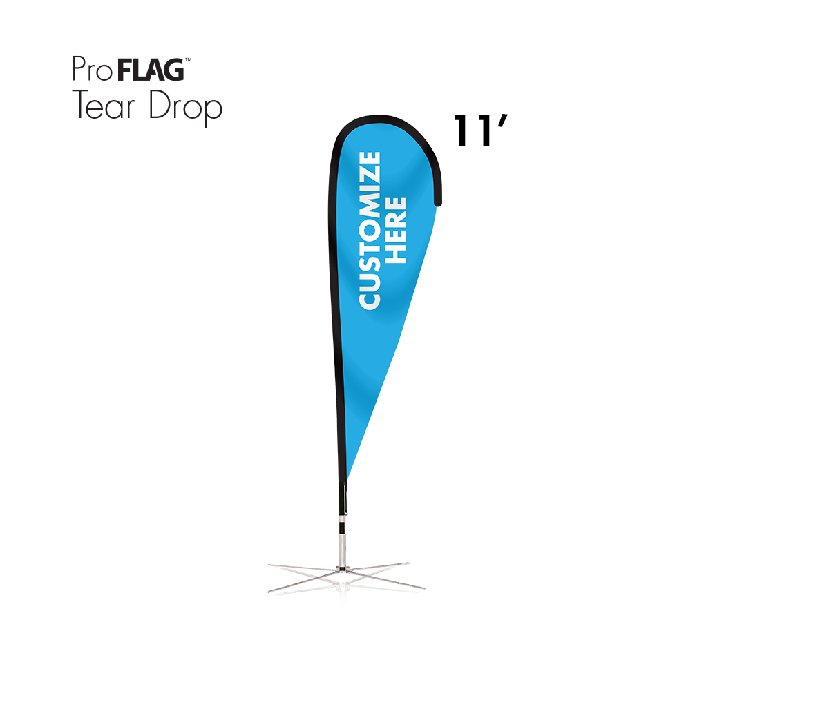 Tear Drop Flag