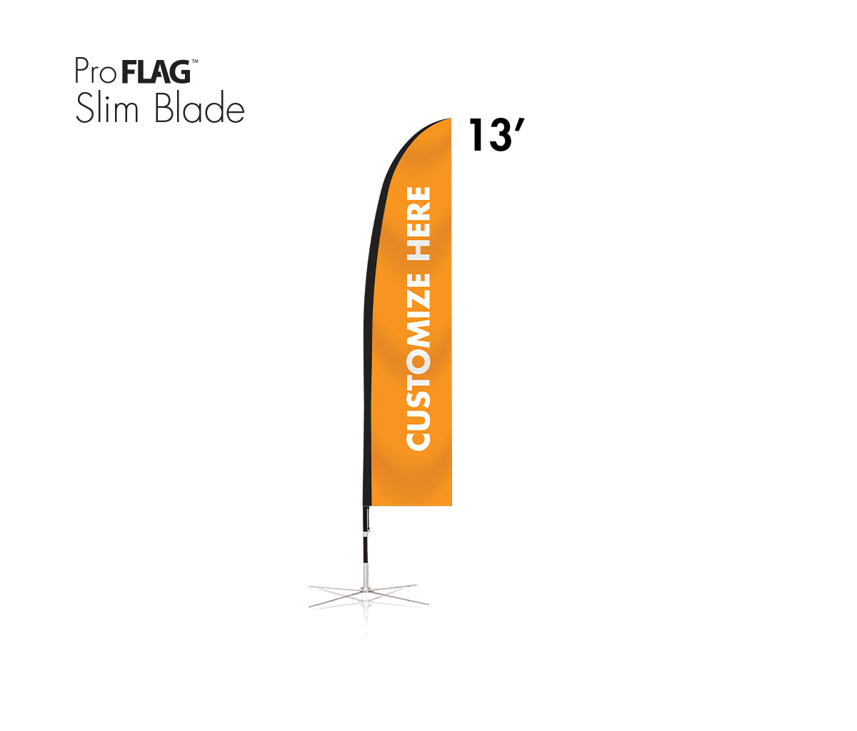 Slim Blade Flag