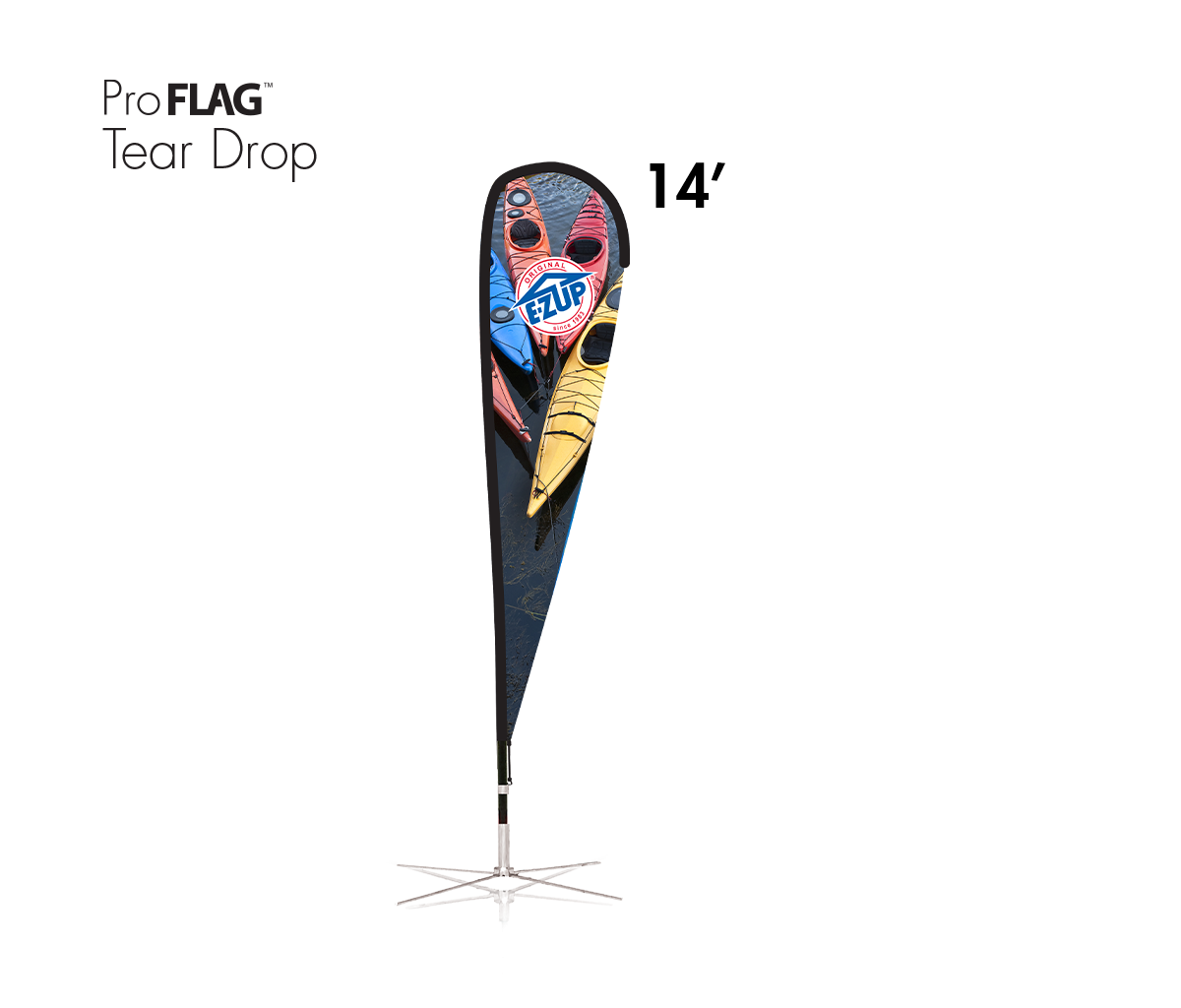 Tear Drop Flag