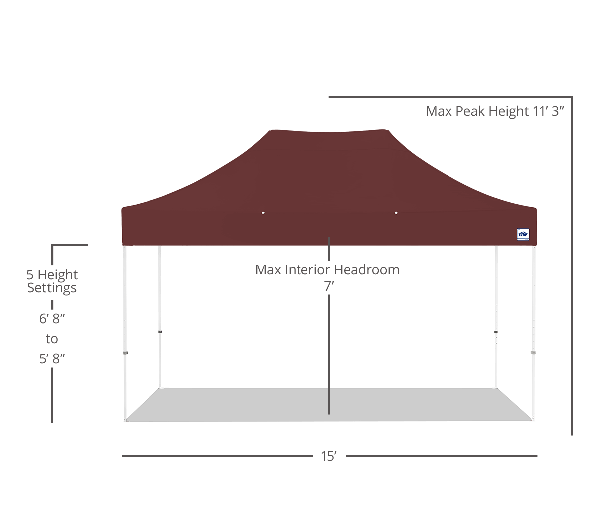 Eclipse® 10' x 15' Canopy