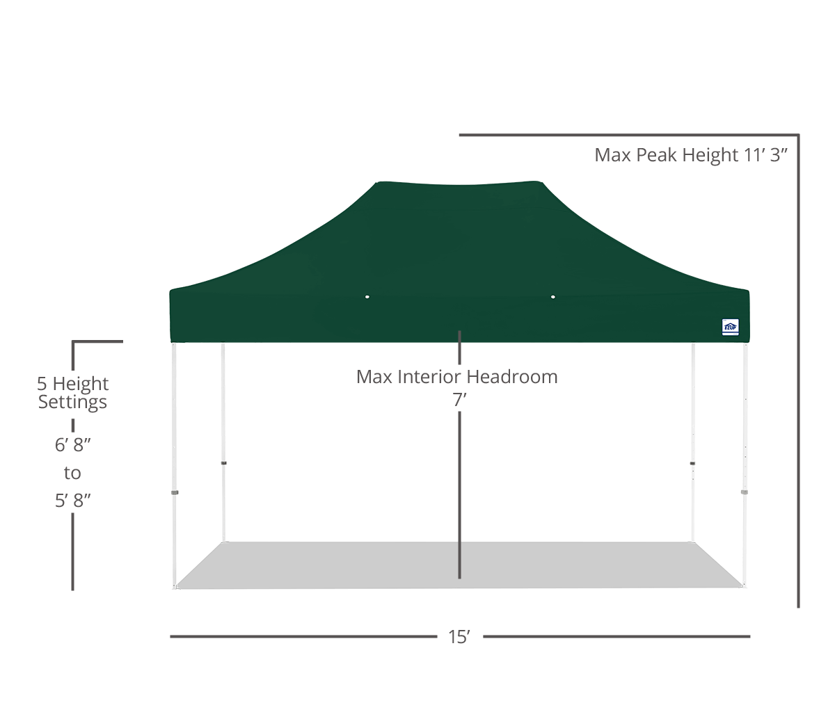 Eclipse® 10' x 15' Canopy