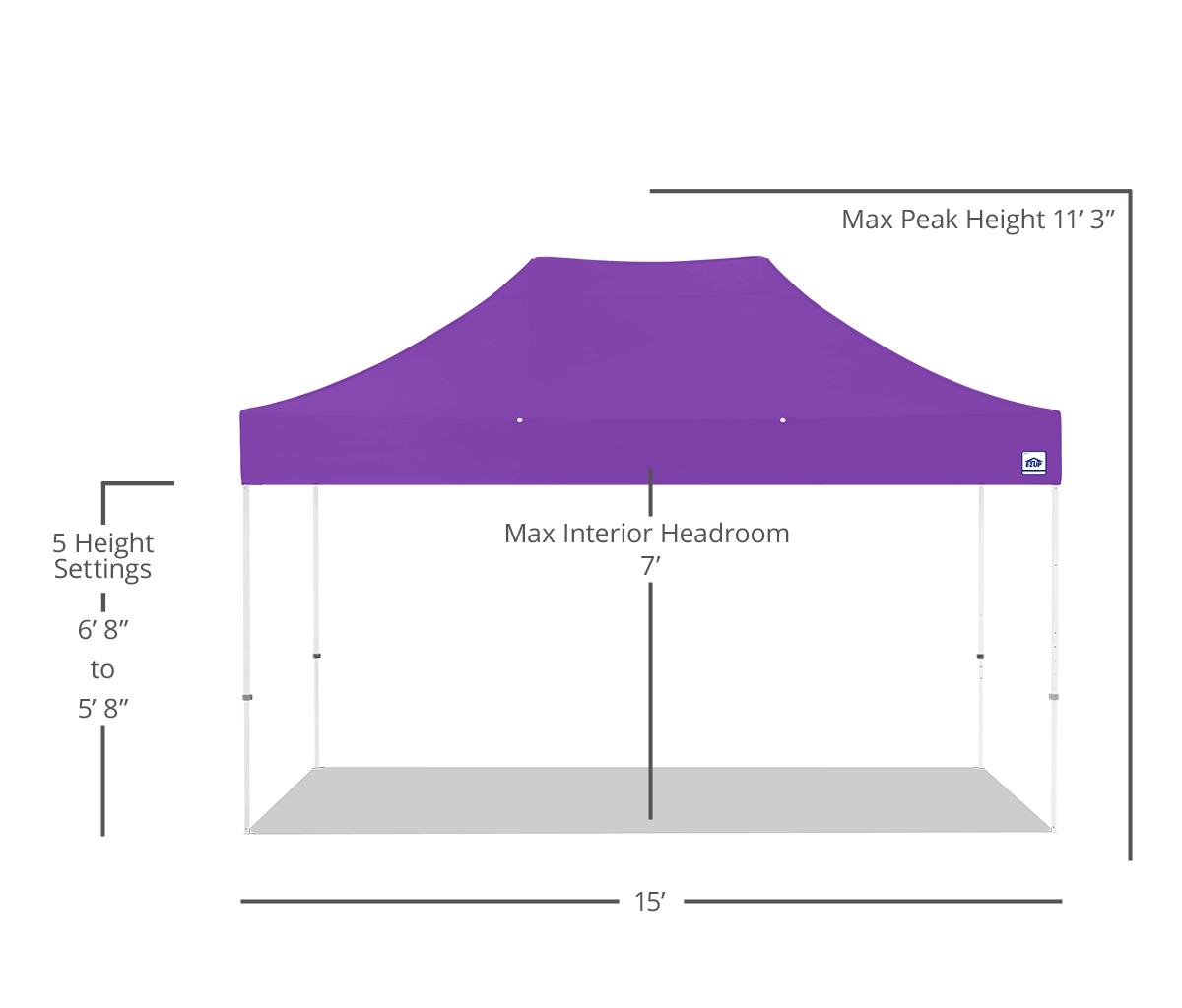 Eclipse® 10' x 15' Canopy