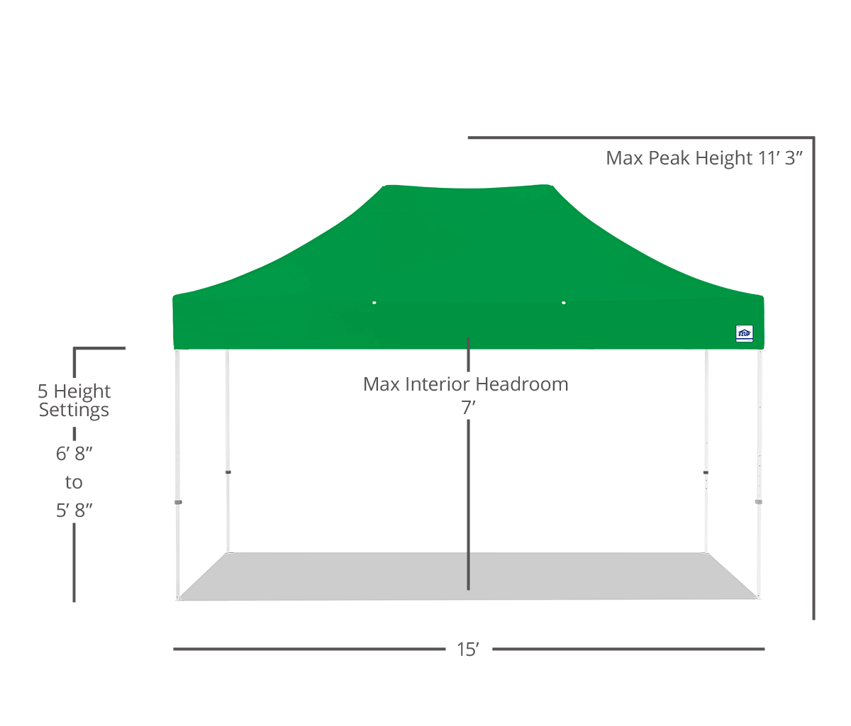 Eclipse® 10' x 15' Canopy