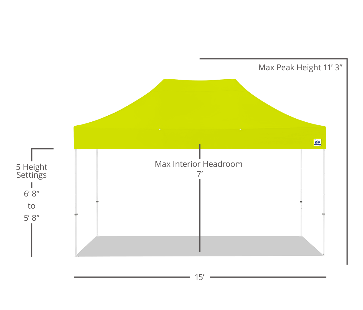 Eclipse® 10' x 15' Canopy