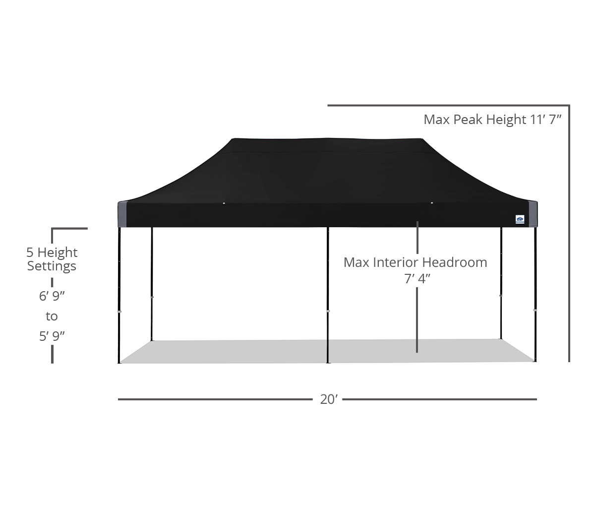 Eclipse® 10' x 20' Canopy
