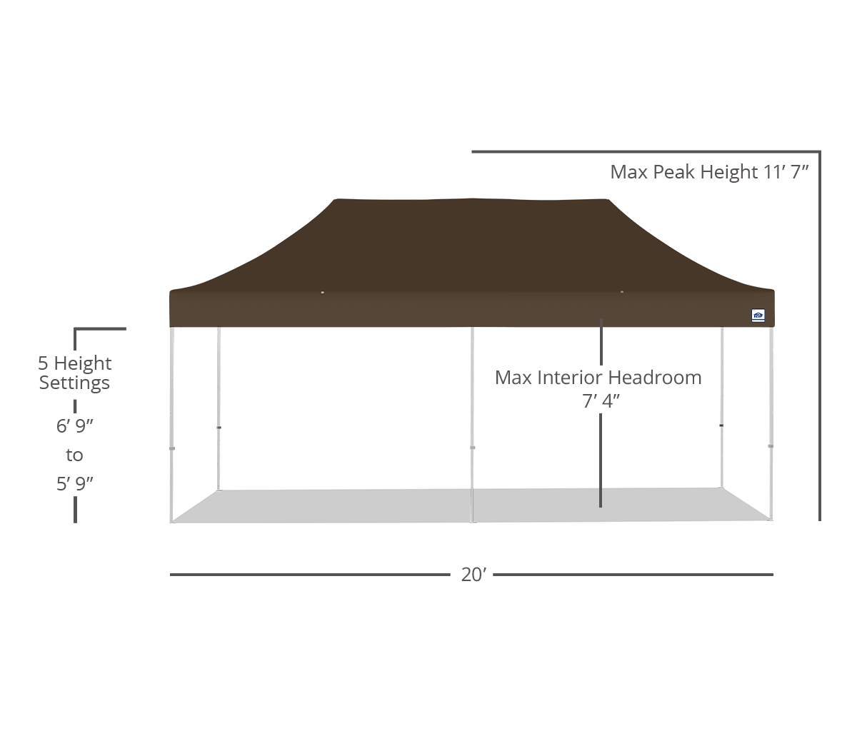 Eclipse® 10' x 20' Canopy