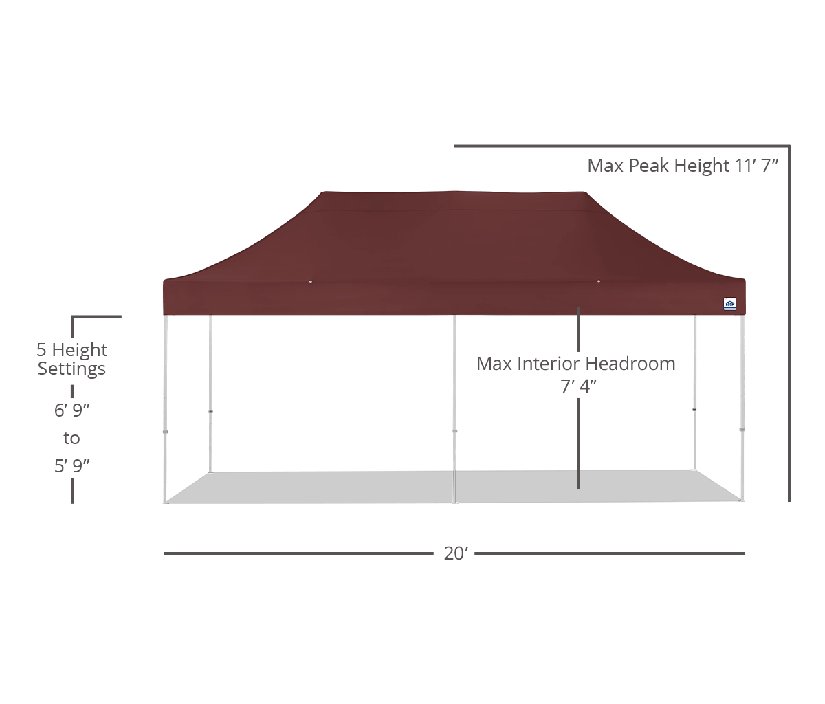 Eclipse® 10' x 20' Canopy