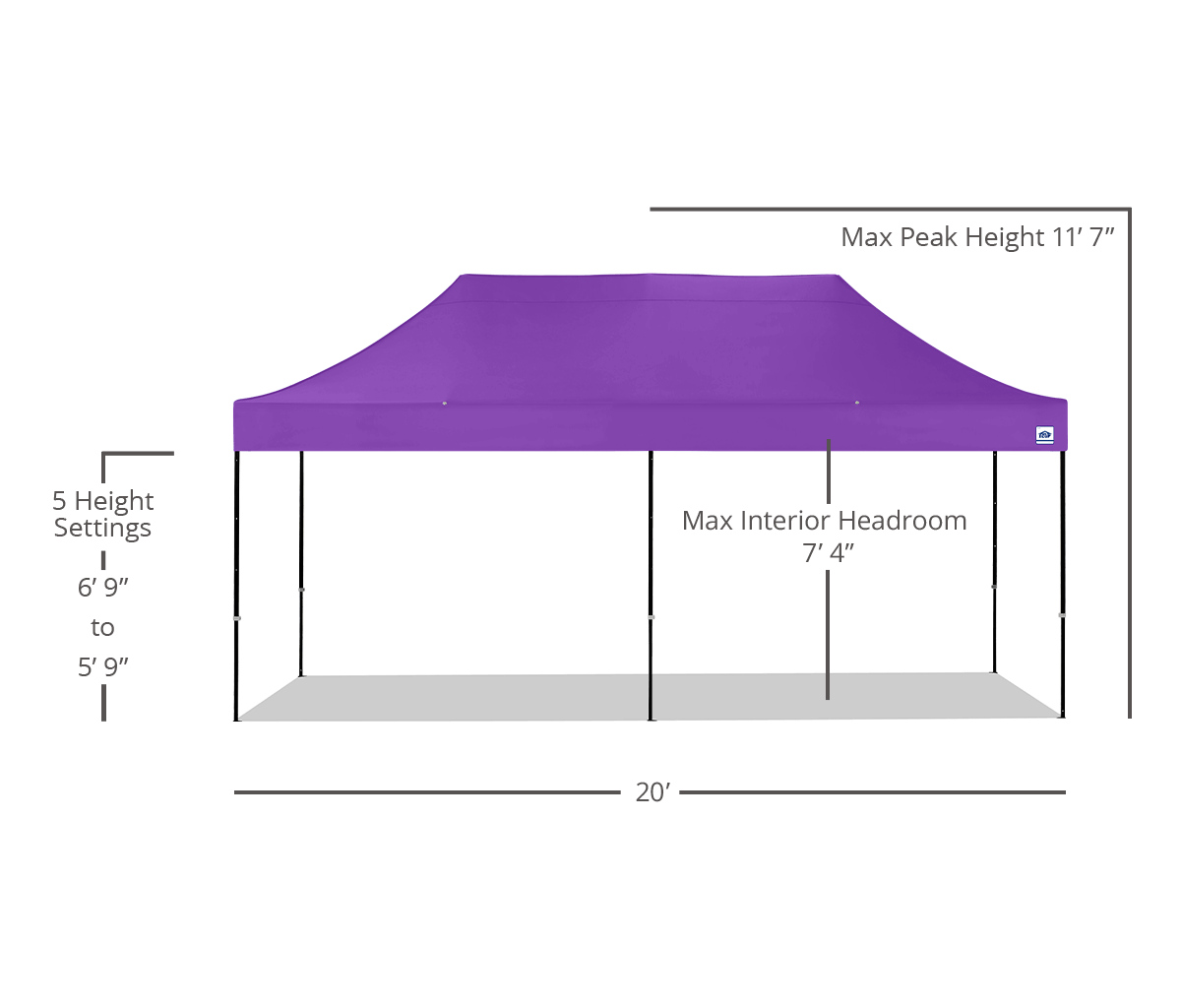 Eclipse® 10' x 20' Canopy