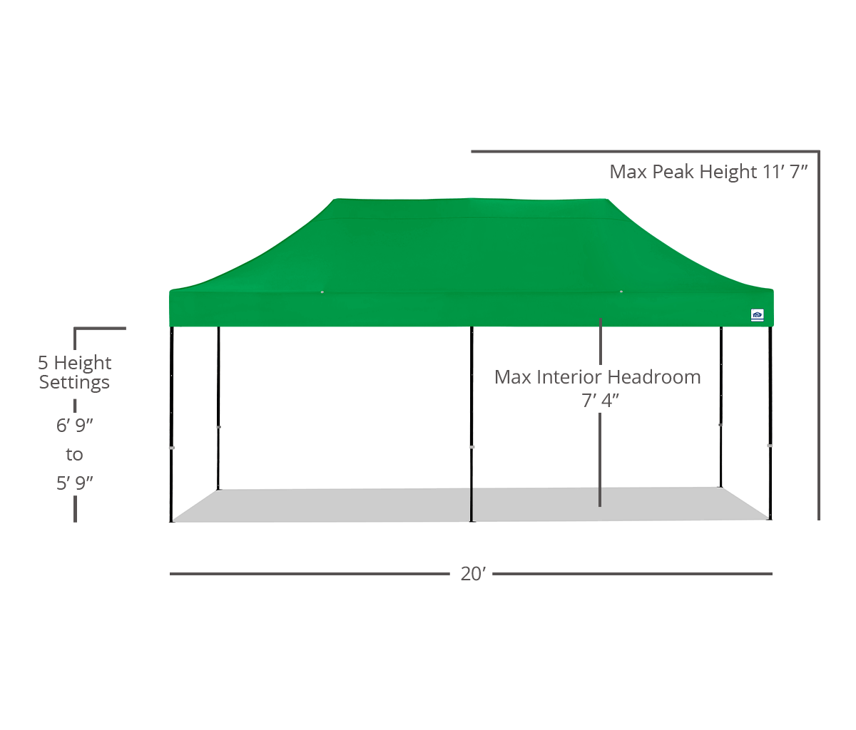 Eclipse® 10' x 20' Canopy