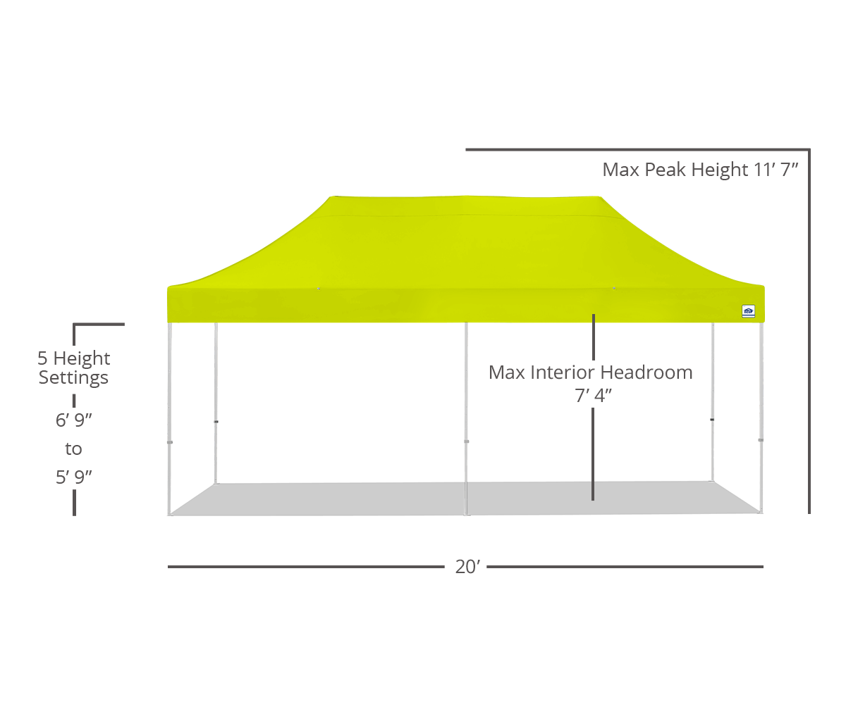 Eclipse® 10' x 20' Canopy