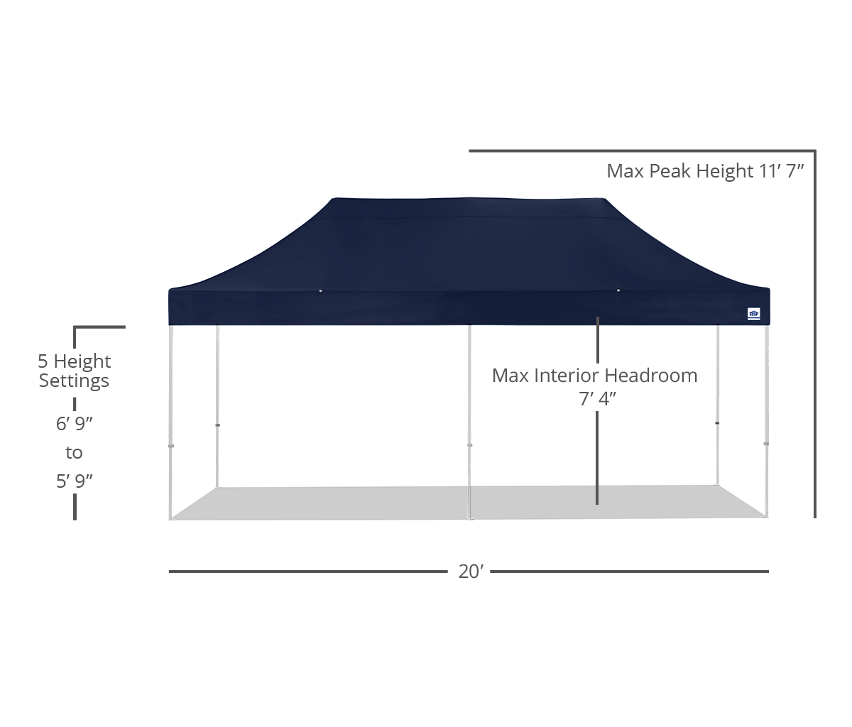 Eclipse® 10' x 20' Canopy