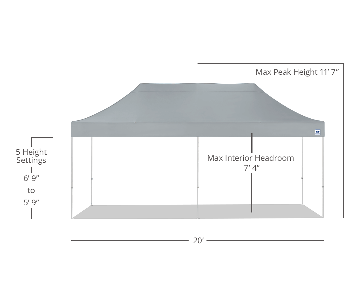Eclipse® 10' x 20' Canopy