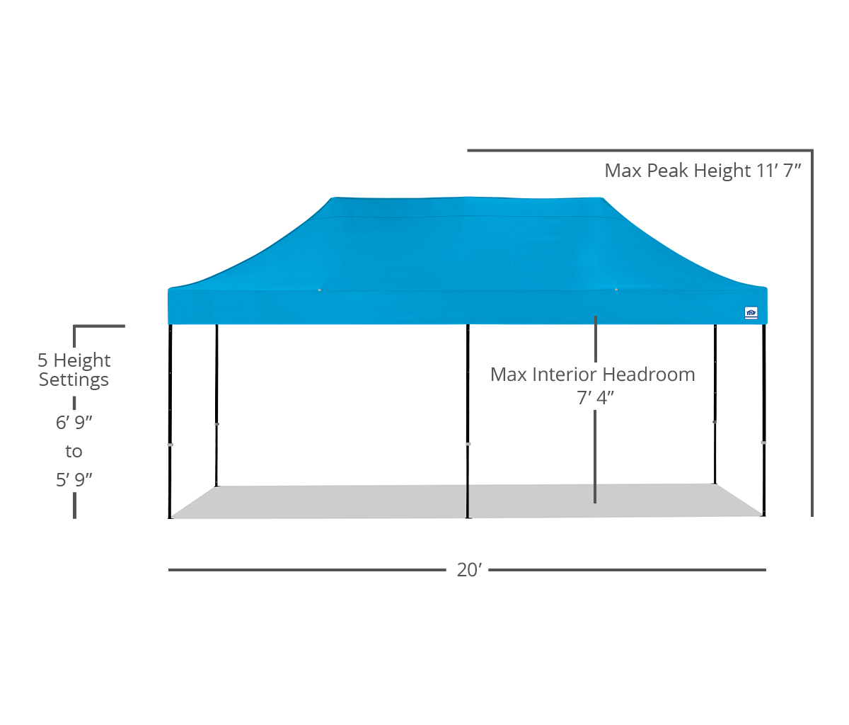 Eclipse® 10' x 20' Canopy