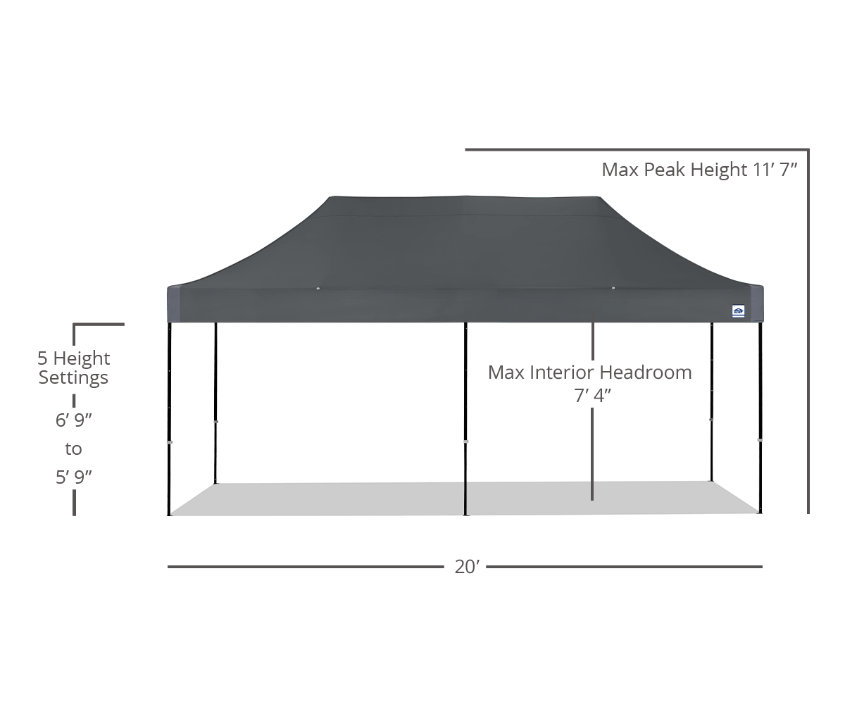 Eclipse® 10' x 20' Canopy