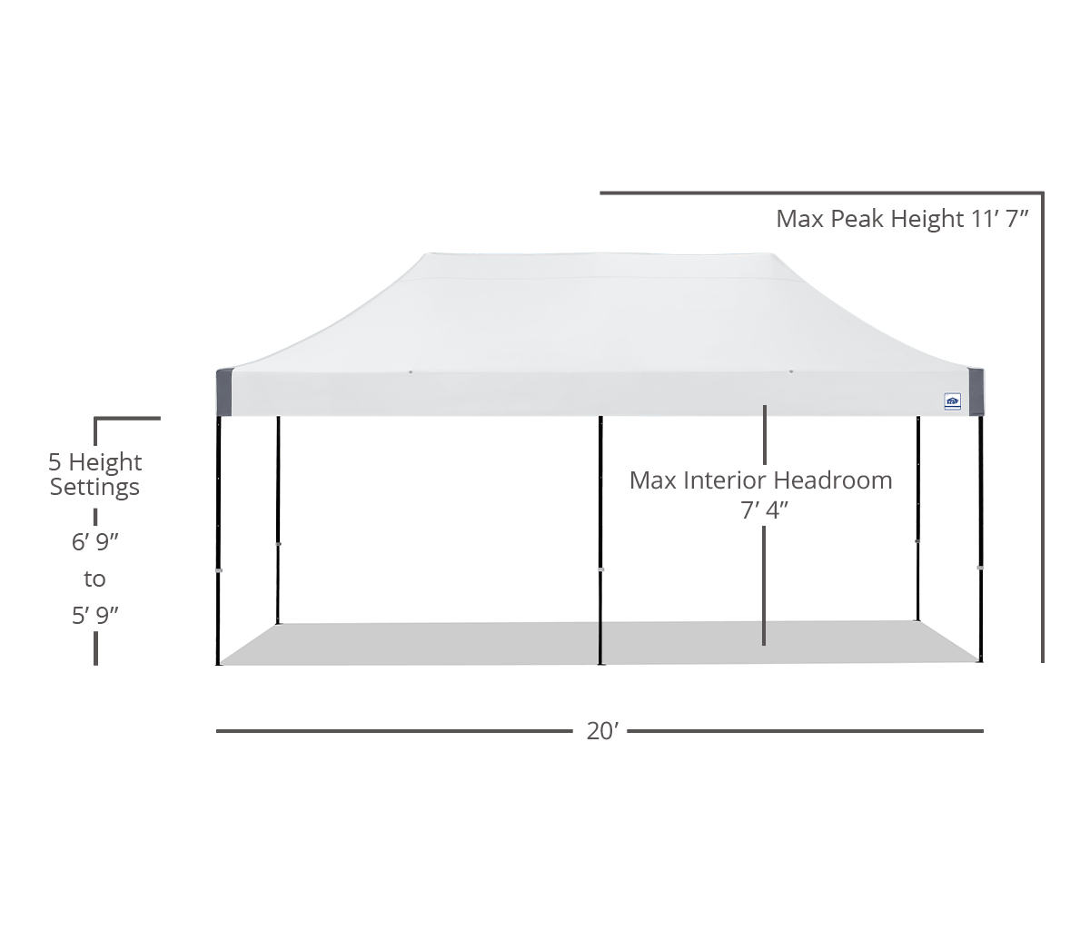 Eclipse® 10' x 20' Canopy